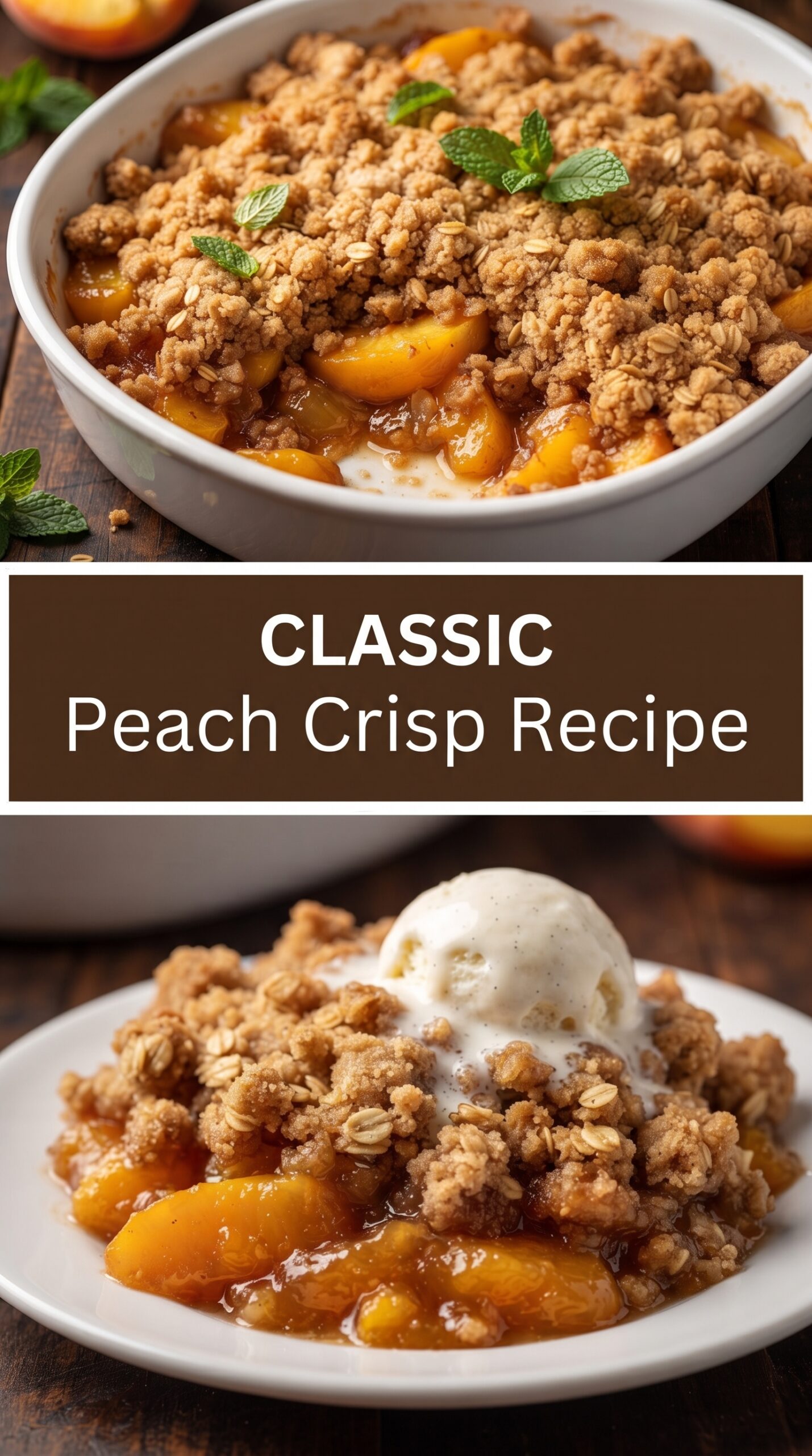 Peach Crisp Recipe