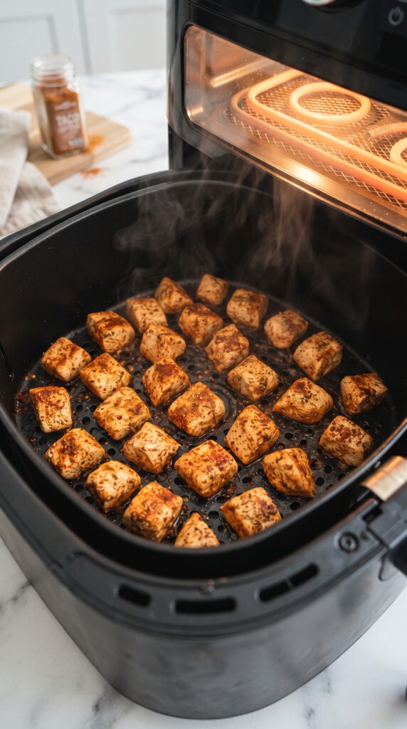 Easy Air Fryer Chicken Meal Prep Bowls (High Protein & Low Calorie)
