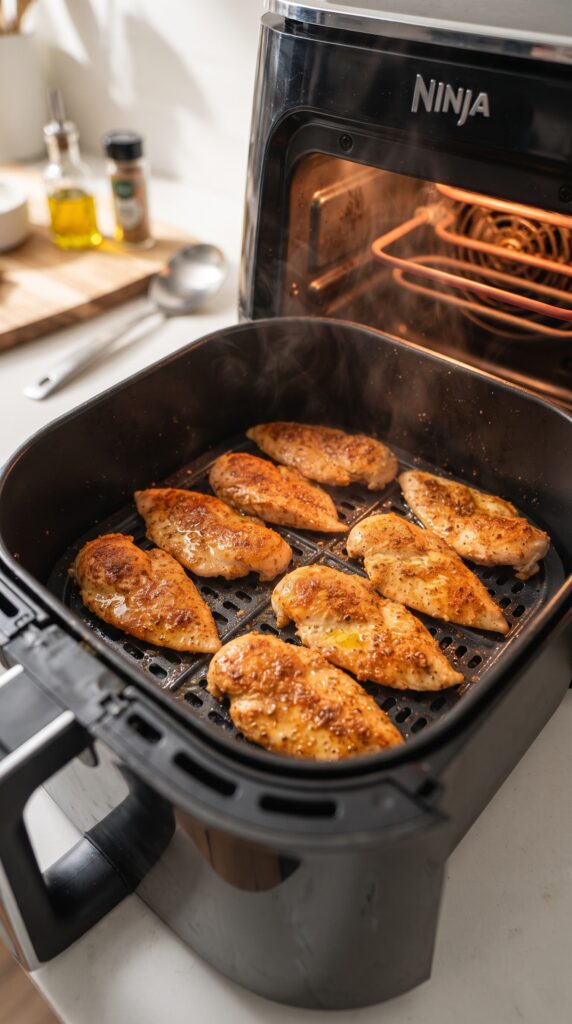 15-Minute Garlic Butter Air Fryer Chicken (Quick & Healthy)
