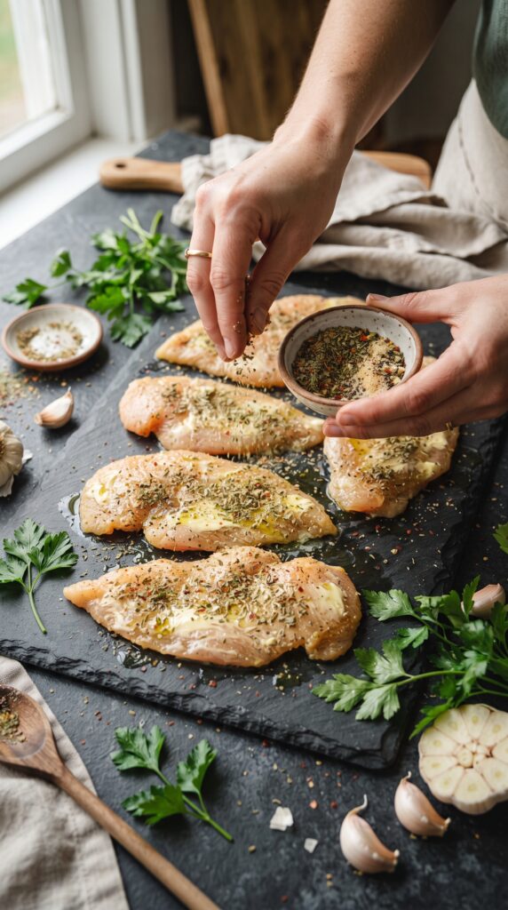 15-Minute Garlic Butter Air Fryer Chicken (Quick & Healthy)