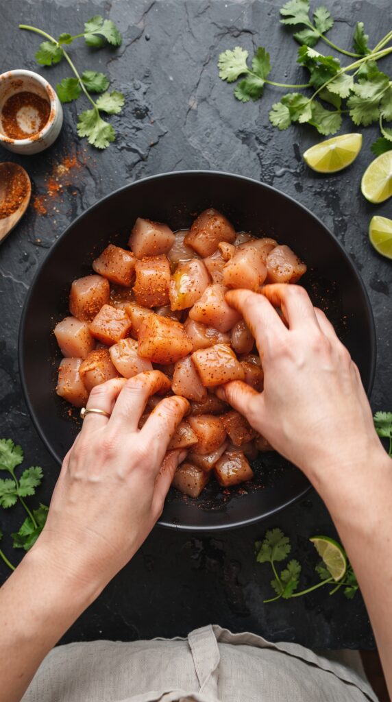 Easy Air Fryer Chicken Meal Prep Bowls (High Protein & Low Calorie)