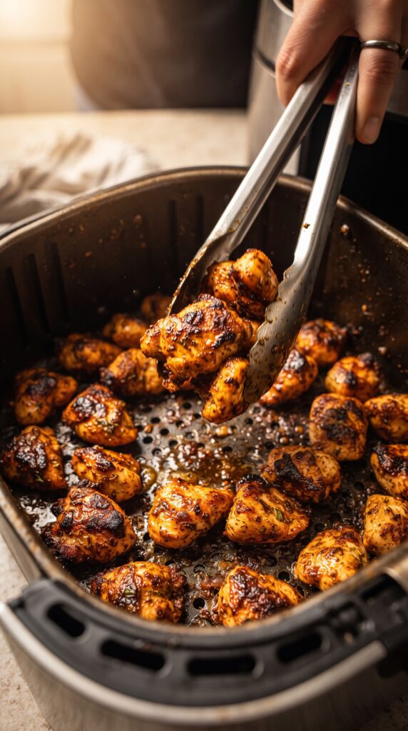 Easy Air Fryer Chicken Meal Prep Bowls (High Protein & Low Calorie)