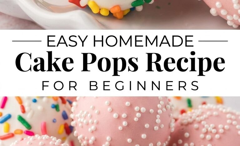 Homemade Cake Pops Recipes