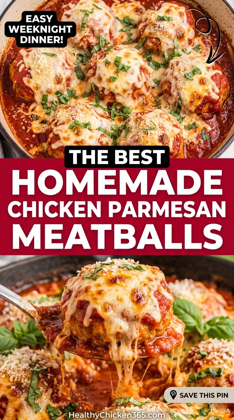 Chicken Parmesan Meatballs Recipes