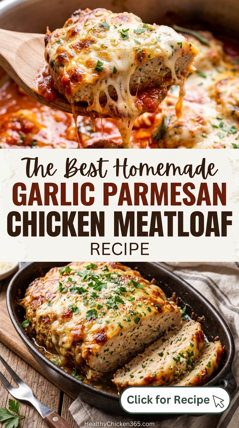 Garlic Parmesan Chicken Meatloaf Recipes