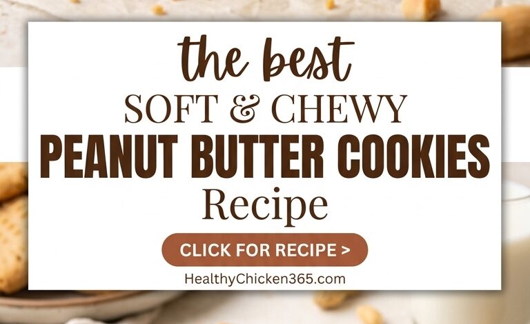 Peanut Butter Cookies Recipe