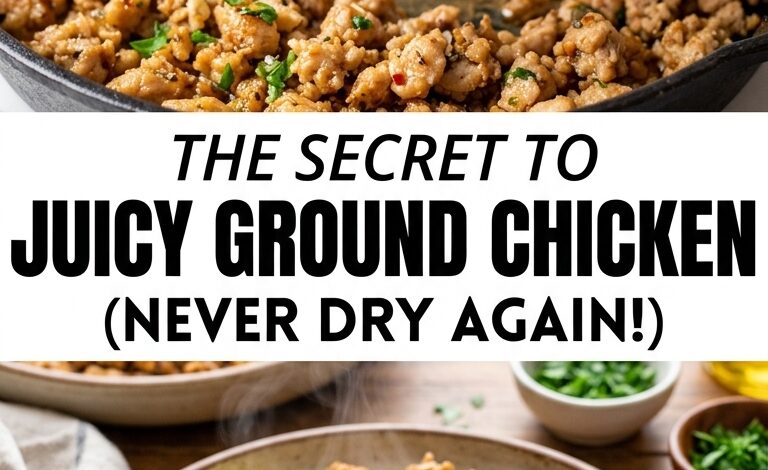 ground chicken recipes