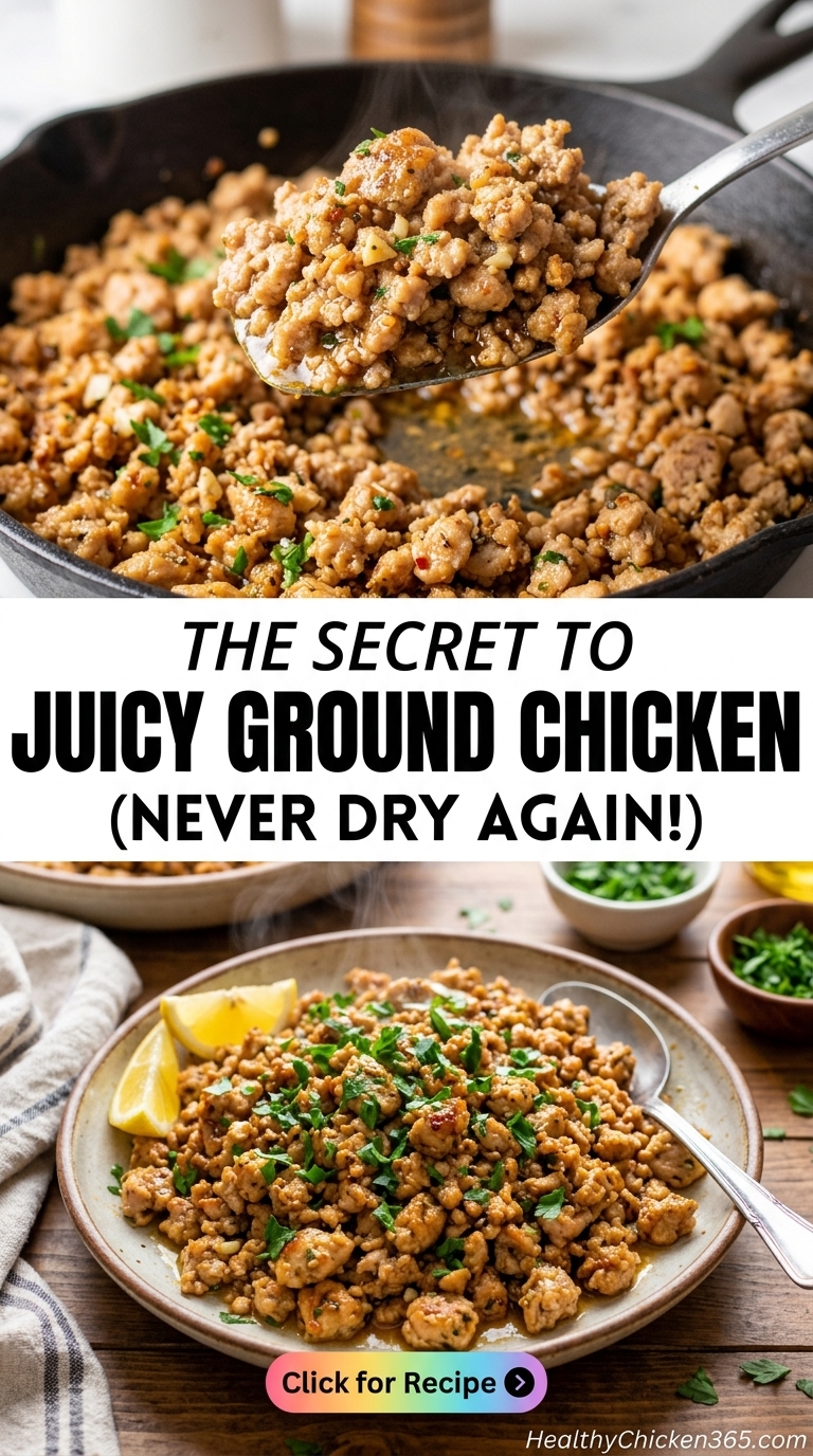 ground chicken recipes