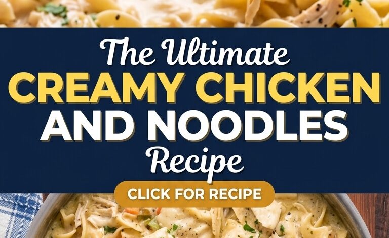 chicken and noodles recipe