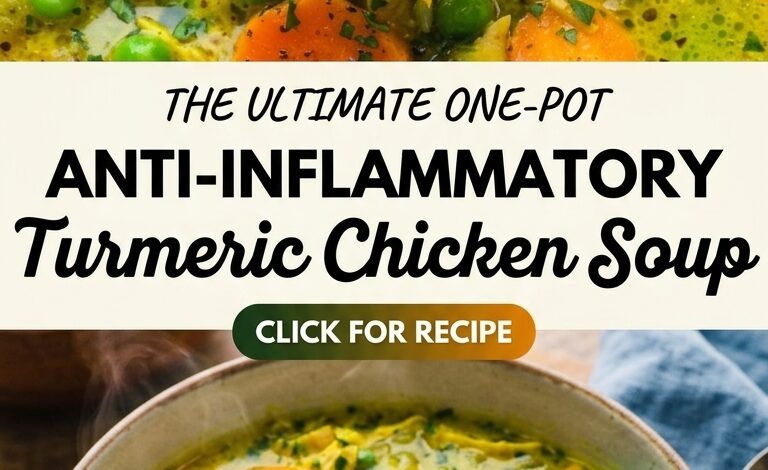 Anti Inflammatory Turmeric Chicken Soup