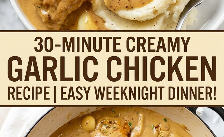 Creamy Garlic Chicken Recipes