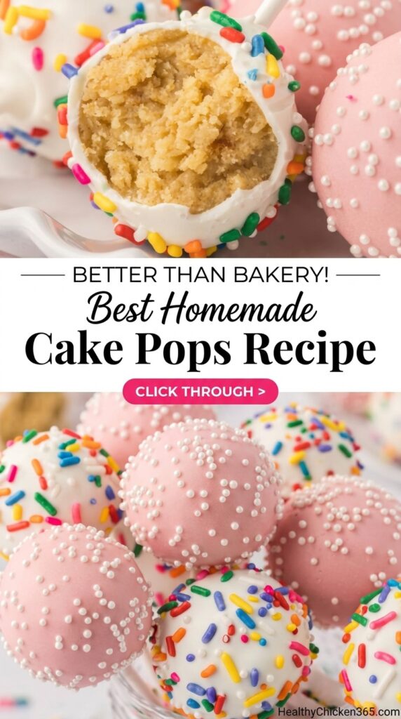Homemade Cake Pops Recipes