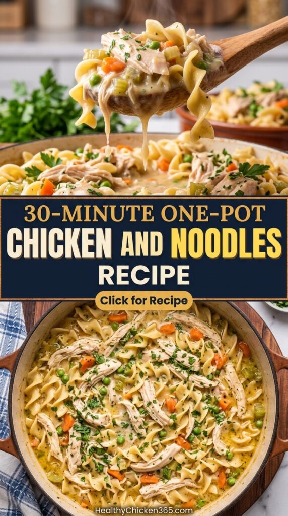 chicken and noodles recipe