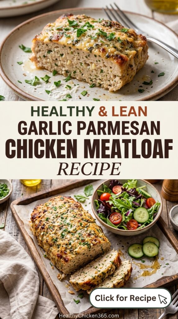 Garlic Parmesan Chicken Meatloaf Recipes