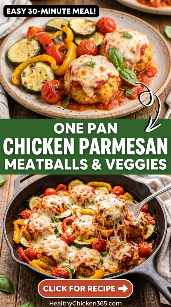 Chicken Parmesan Meatballs Recipes