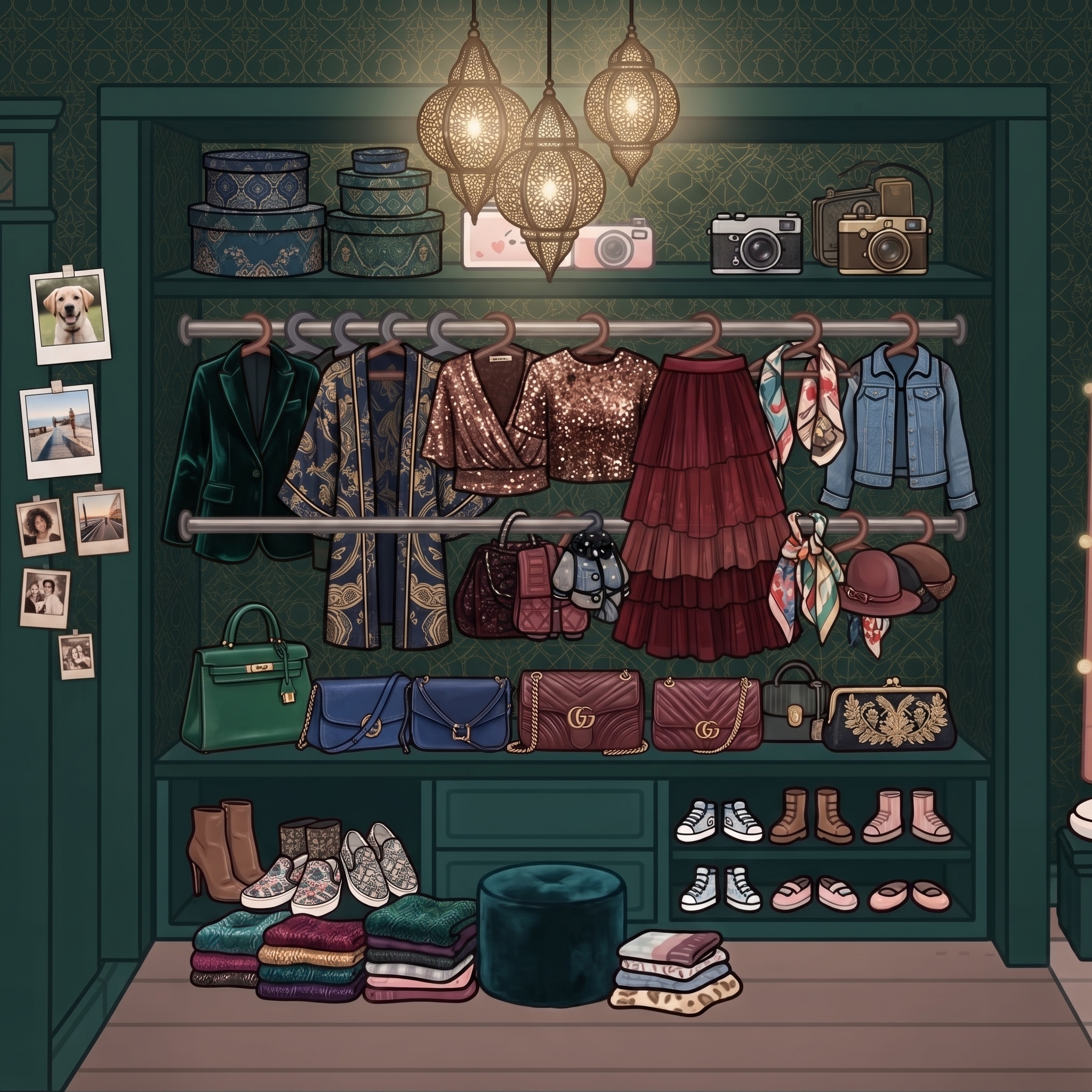 Organized Toca Boca Living Room